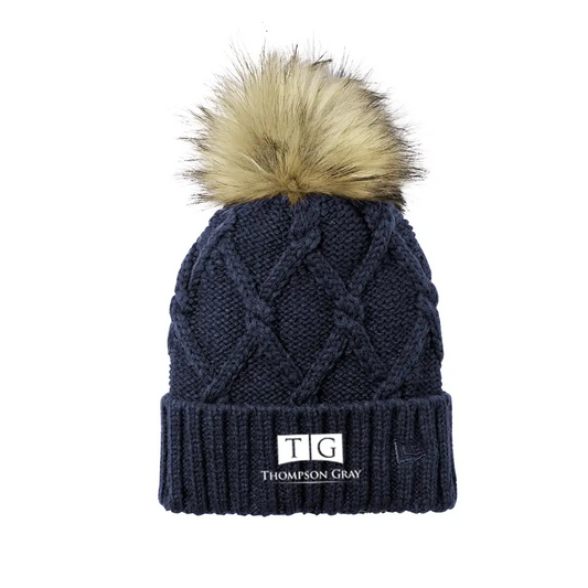 New Era ® Ladies Faux Fur Pom Beanie